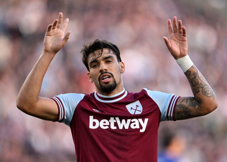 2024-10-17T162257Z_1944550530_RC2FEAA3PZMW_RTRMADP_3_SOCCER-ENGLAND-WHU-PAQUETA