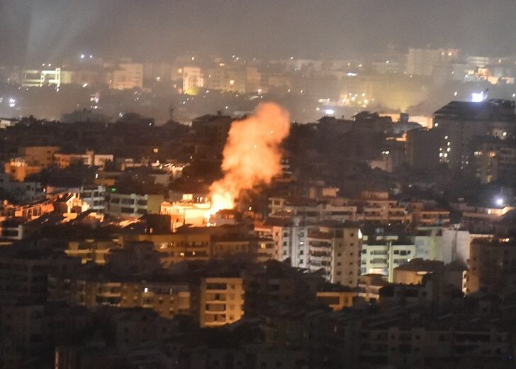 Exchanges of fire on Lebanon-Israel border after Hamas offensive