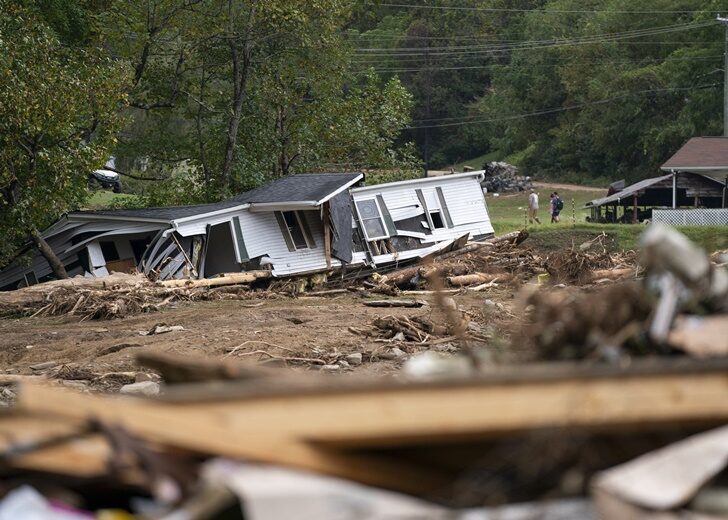 Storm Helene Causes Massive Flooding Across Swath Of Western North Carolina