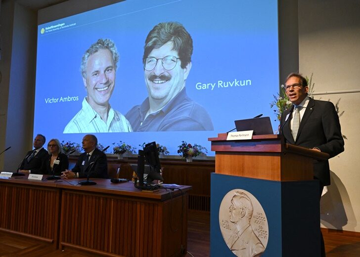Physiology or medicine Nobel Prize announcement