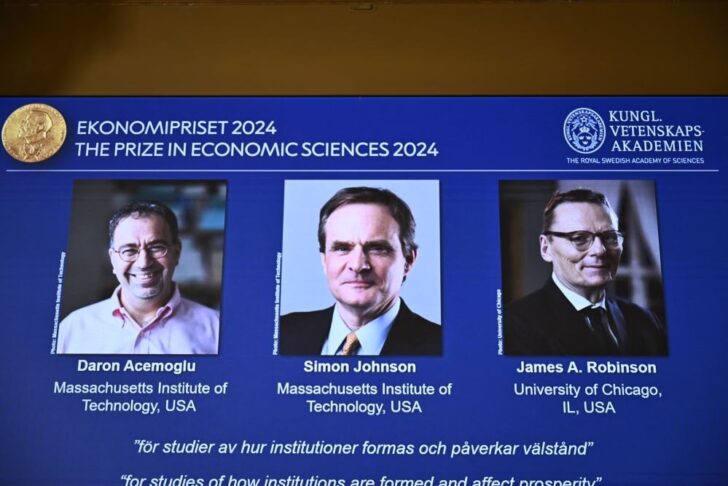 AFP__20241014__36JZ9ZK__v1__HighRes__SwedenNobelPrizeEconomy