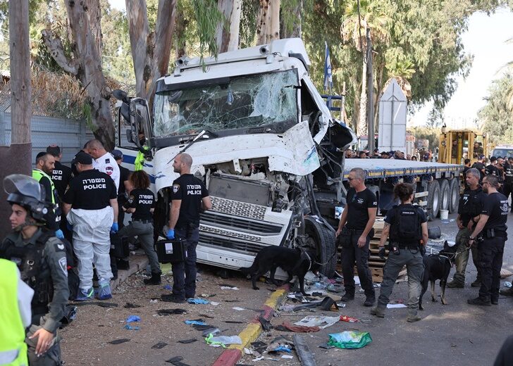ISRAEL-PALESTINIAN-CONFLICT-RAMMING
