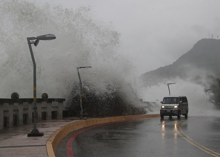Taiwan Asia Typhoon