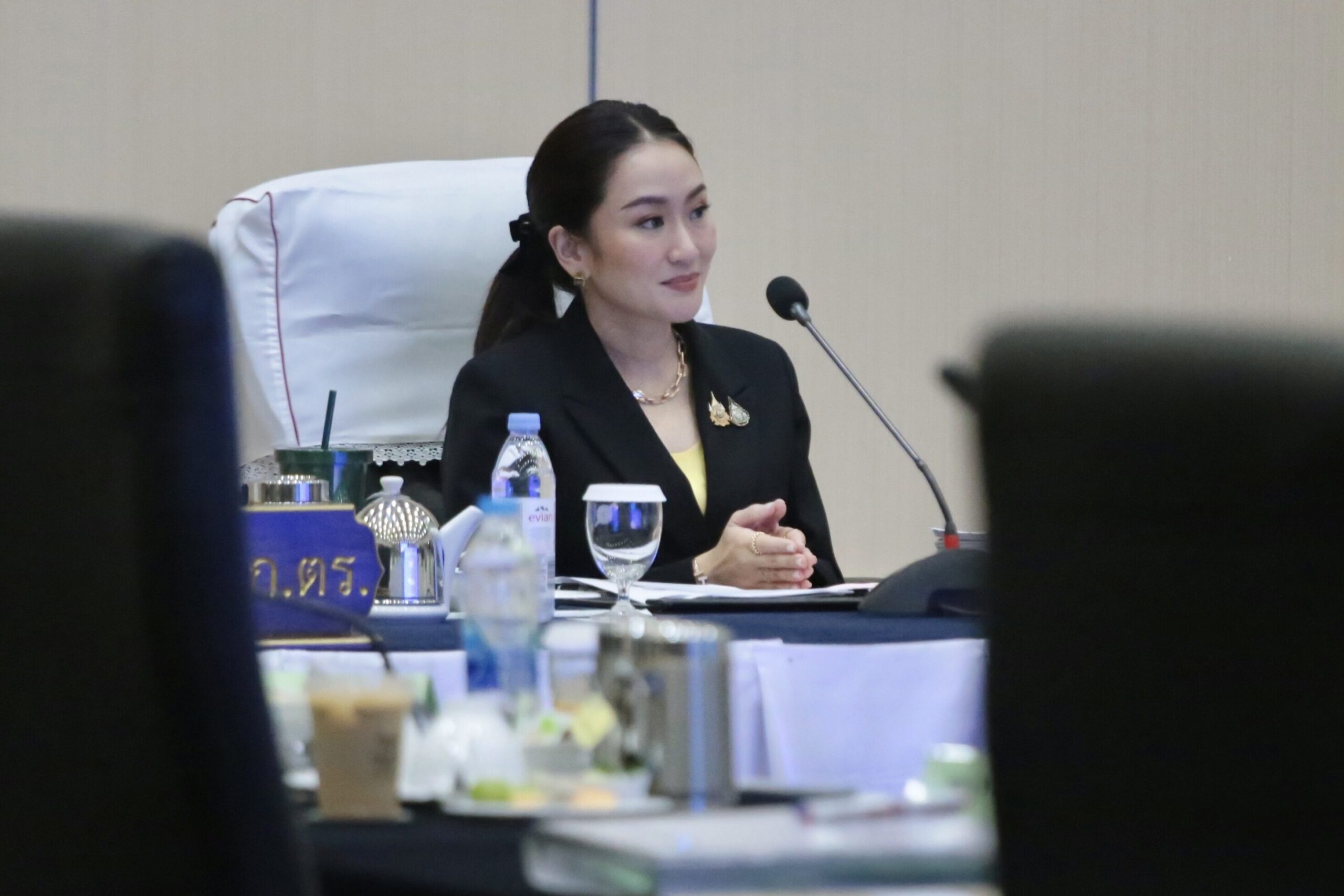 น.ส. เเพทองธาร ชินวัตร นายกรัฐมนตรี ประชุมก.ตร.