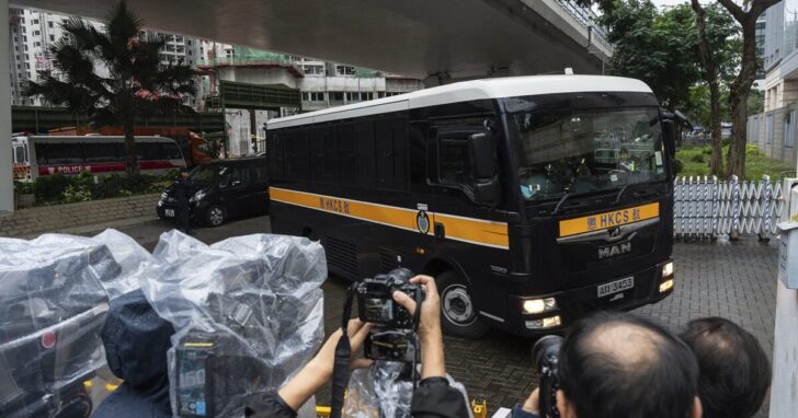 Hong Kong Activists Sentencing