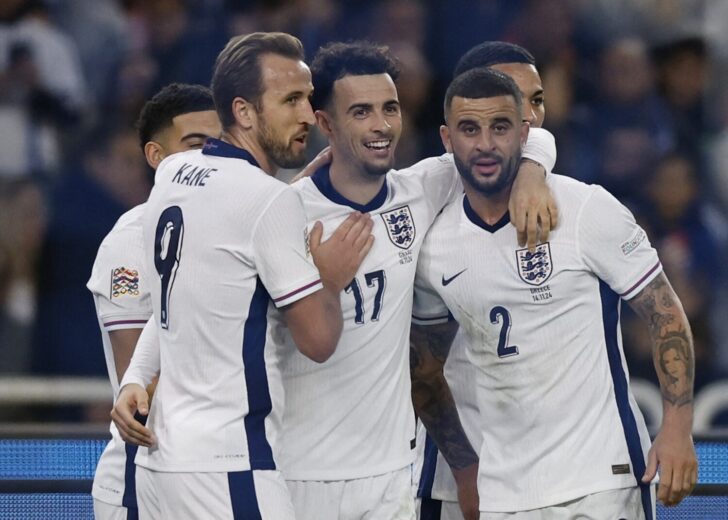 2024-11-14T213253Z_417580538_UP1EKBE1NUR1W_RTRMADP_3_SOCCER-UEFANATIONS-GRC-ENG-REPORT