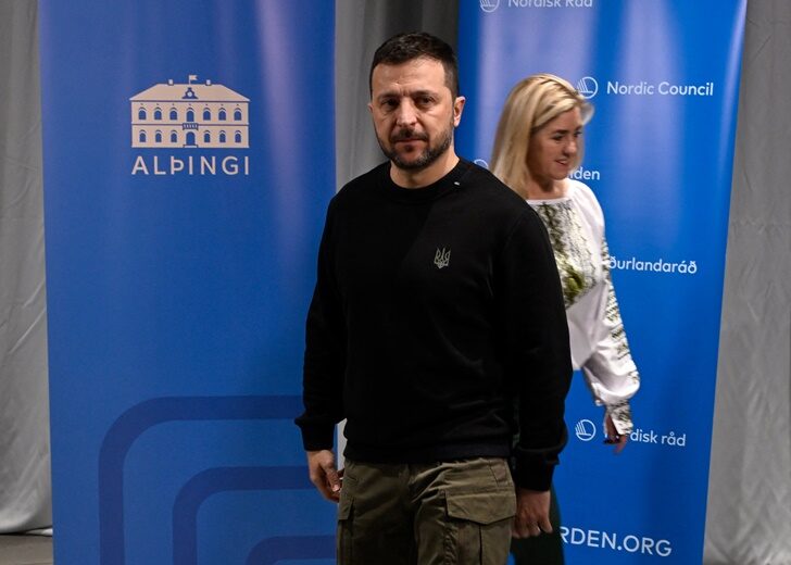 ICELAND-UKRAINE-NORDIC-POLITICS-ZELENSKY