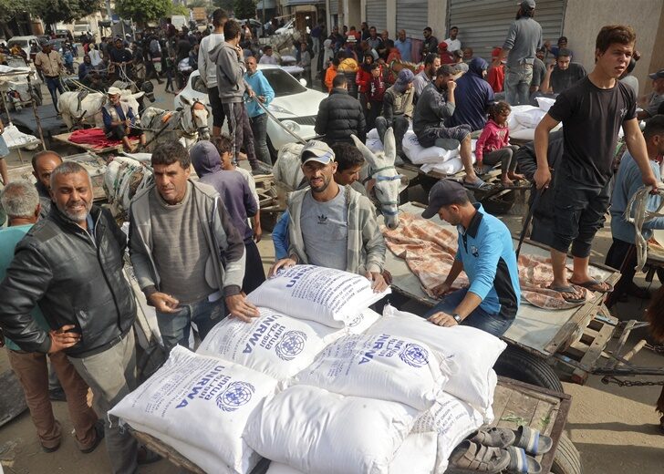 PALESTINIAN-ISRAEL-CONFLICT-AID