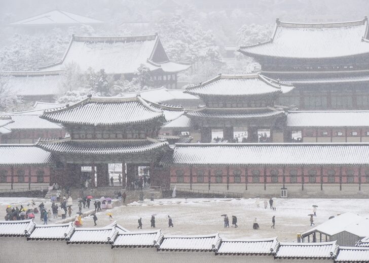 SKOREA-CLIMATE-SNOW