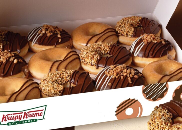 Krispy Kreme x prepared with nutella