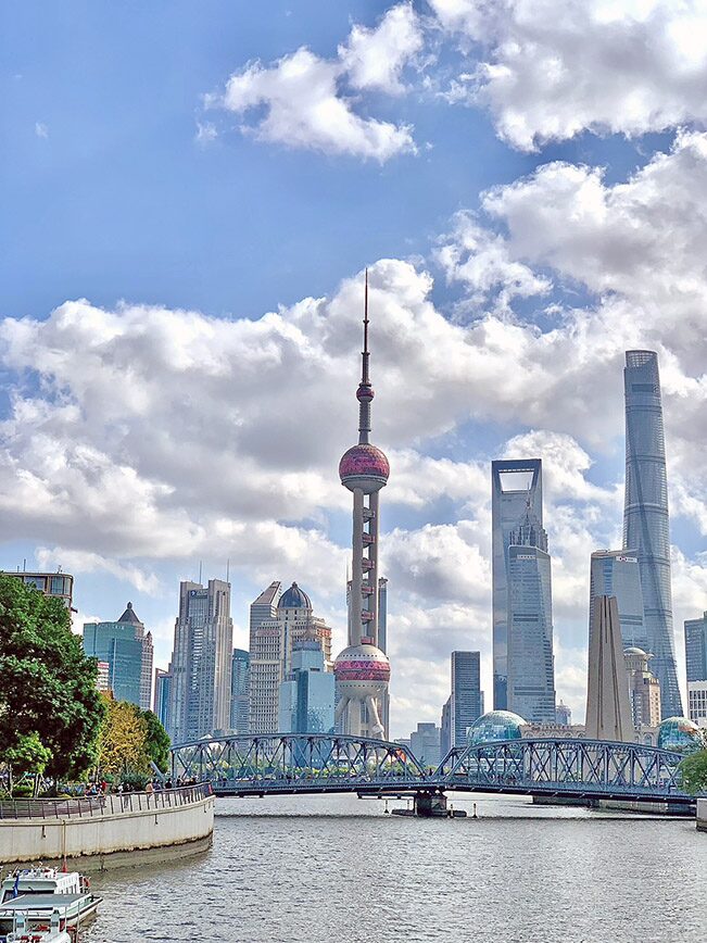 หอไข่มุกตะวันออก (The Oriental Pearl Tower)