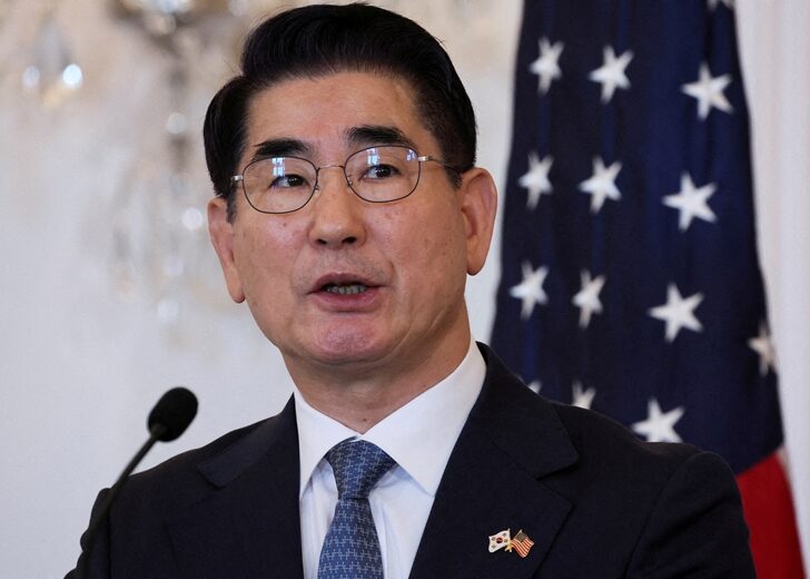 FILE PHOTO: South Korean Defense Minister Kim Yong-hyun
