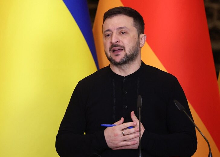 UKRAINE-GERMANY-RUSSIA-CONFLICT-WAR