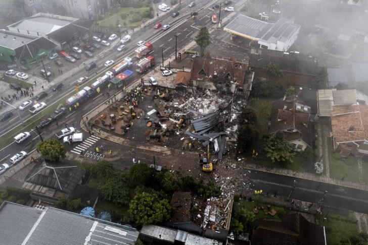 APTOPIX Brazil Plane Crash