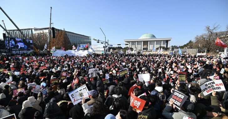 SKOREA-POLITICS-UNREST