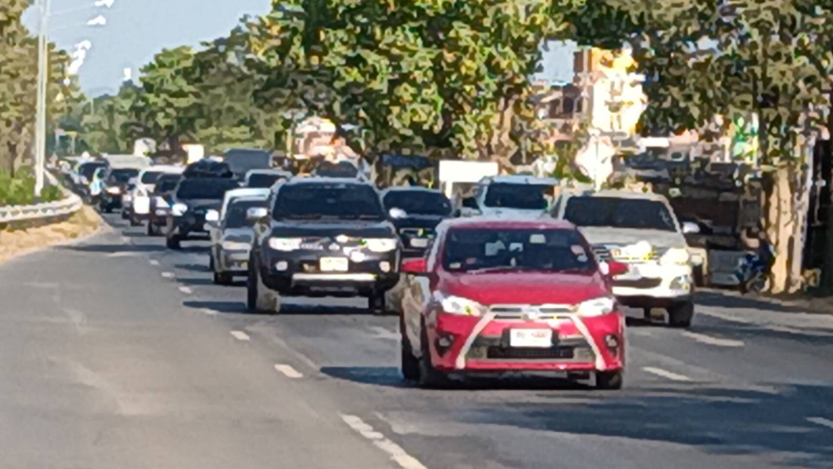 รถติด