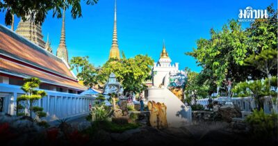 ตระการตา‘สระจระเข้’  เหนืออันซีนคือประวัติศาสตร์  เหนือกาลเวลา ณ วัดโพธิ์