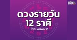 ดาวกับดวงวันเสาร์ที่ 22 มีนาคม 2568