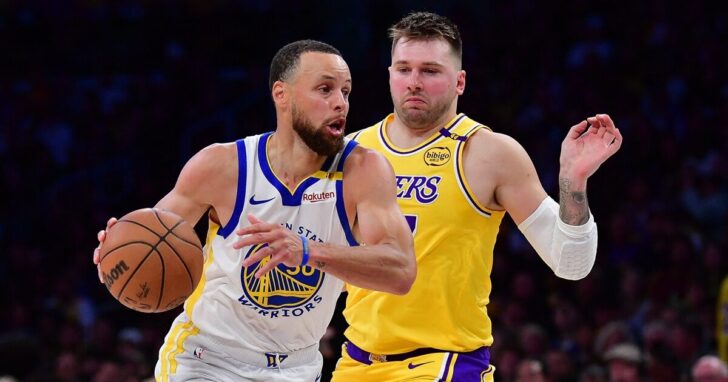 NBA: Golden State Warriors at Los Angeles Lakers