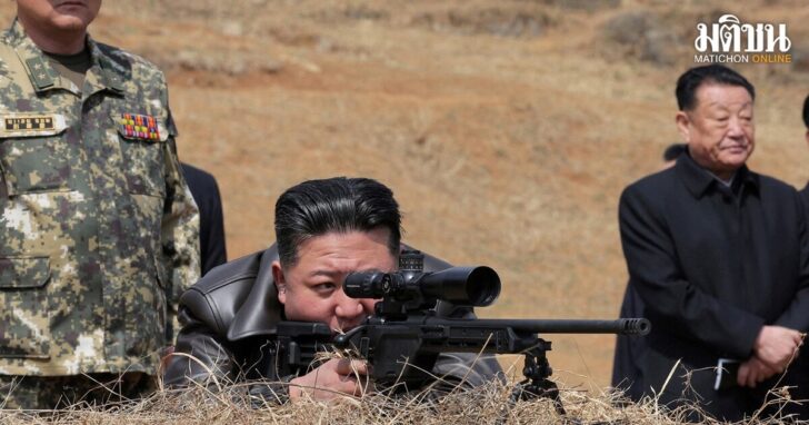 North Korea leader Kim Jong Un visits military training base