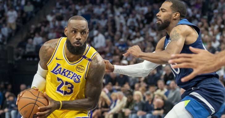 NBA: Playoffs-Los Angeles Lakers at Minnesota Timberwolves