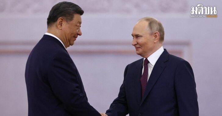 Russian President Putin and Chinese President Xi meet in Moscow