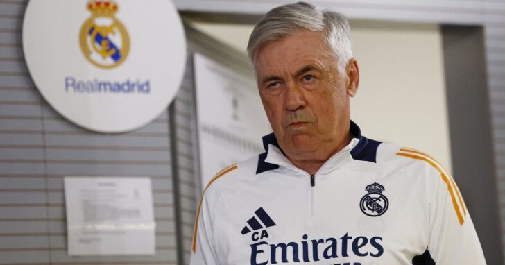 Real Madrid coach Carlo Ancelotti Press Conference