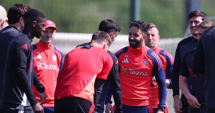 Europa League - Final - Manchester United Training