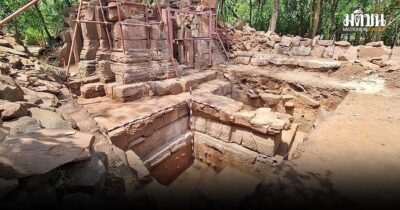 ขุดตรวจ สำรวจชั้นดิน  ‘ปราสาทหลุ่งตะเคียน’ ร่วมสมัยนครวัด  เปิดข้อมูลใหม่ ร่องรอยเขมรโบราณแห่งนครราชสีมา