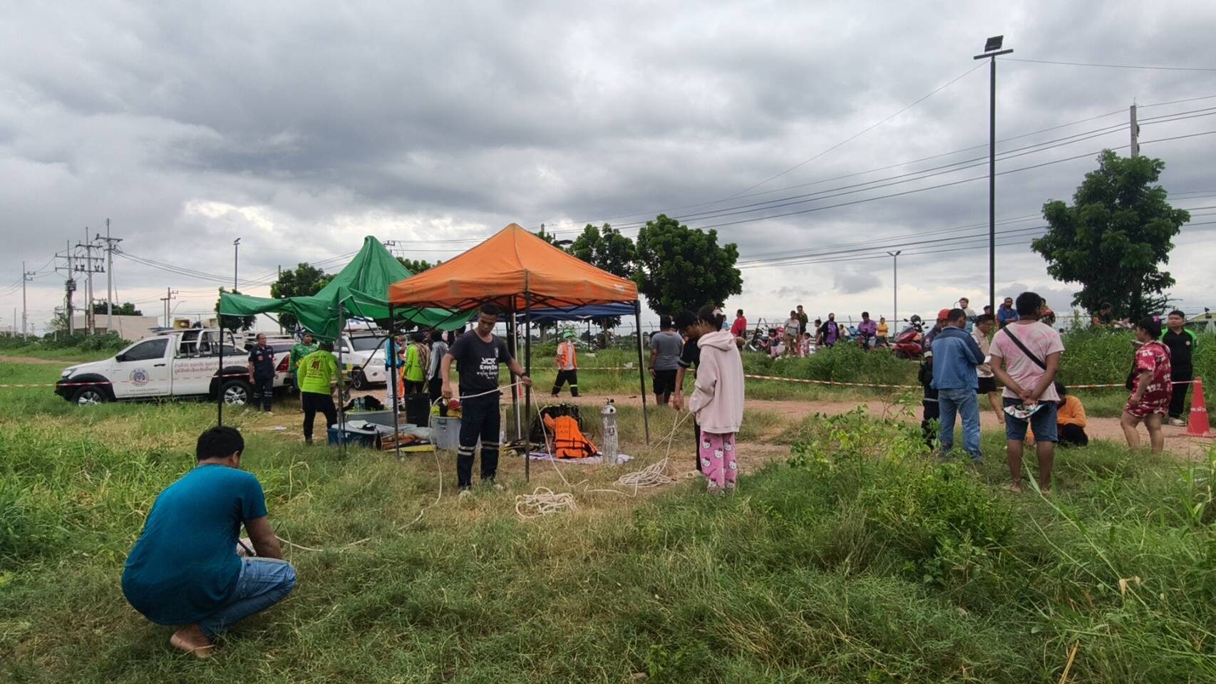 Cambodian man dies in storm drain fishing tragedy | News by Thaiger