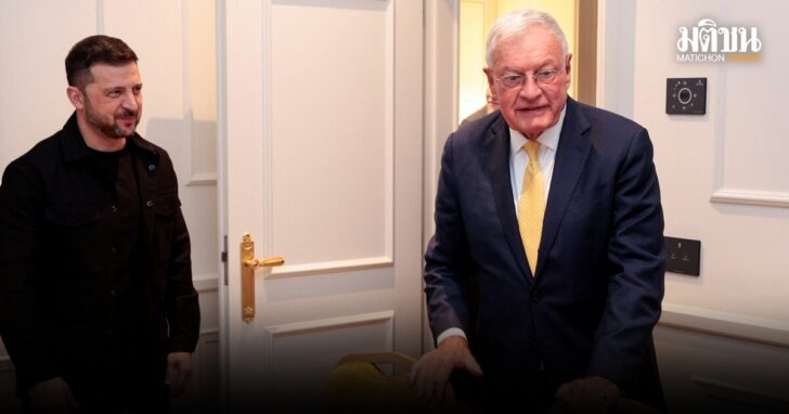 Ukrainian President Zelenskiy and U.S. Special Envoy for Ukraine Kellogg meet in Rome