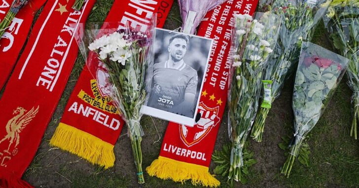 Britain Liverpool Jota Soccer