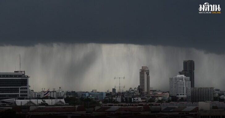 .กรมอุตุ เตือน ทั่วไทยฝนตกหนัก 70% แต่ตะวันออกมากสุด 80% ระวังดินโคลนถล่ม น้ำป่าไหลหลาก.