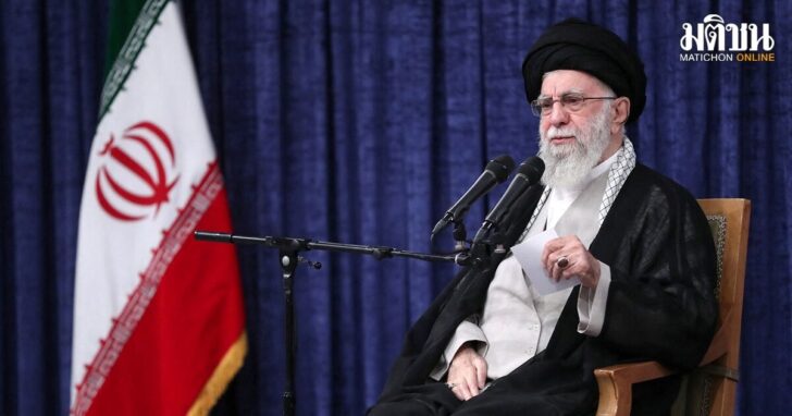 Iran's Supreme Leader Ayatollah Ali Khamenei speaks during a meeting with Judiciary Officials in Tehran