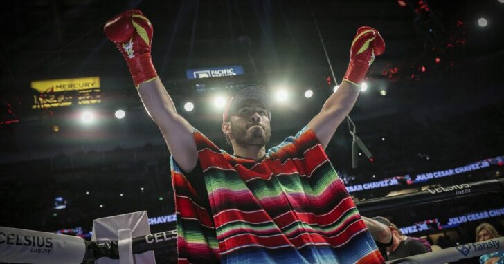 Mexican Boxer Julio Cesar Chavez Jr.
