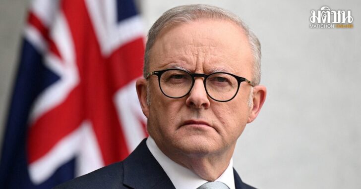 Australian Prime Minister Anthony Albanese speaks to the media during a press conference at Parliament House in Canberra