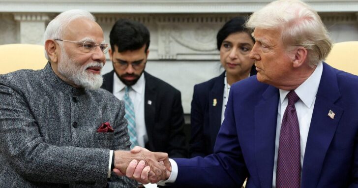 FILE PHOTO: FILE PHOTO: Indian Prime Minister Narendra Modi meets with U.S. President Donald Trump at the White House