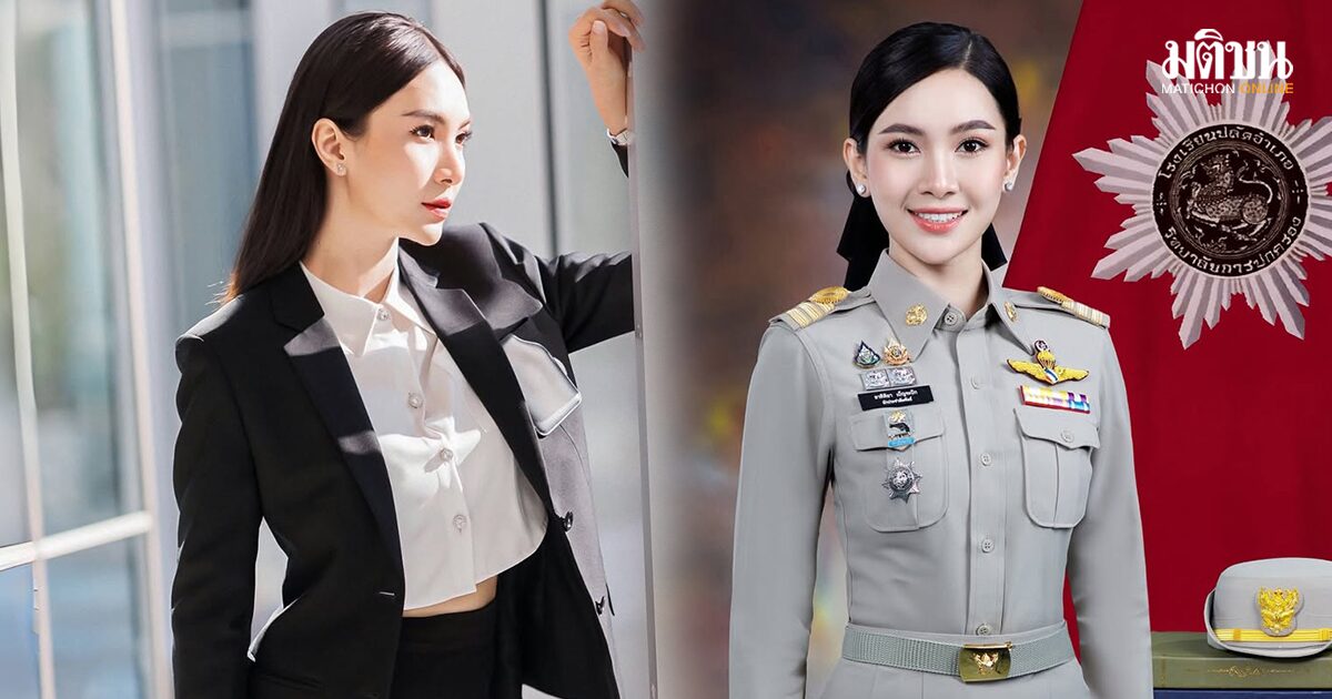 ม้วนเดียวจบ กางเส้นทางสีกากีสู่รัฐสภา รู้จัก ‘ผู้กองแคท’ ที่ อนุทิน เคยชมครั้งทํางานมท.