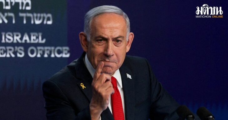 FILE PHOTO: Israeli Prime Minister Netanyahu attends a press conference, in Jerusalem