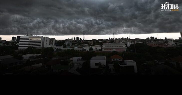 .กรมอุตุ เตือน ทั่วไทยฝนยังตกหนัก แต่กทม.-ปริมณฑล-ตะวันออก เยอะสุด 80%.