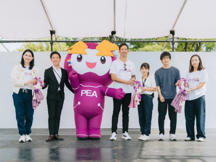 01 Watt-D มาสคอต PEA ร่วมงาน Yurubirth 2025 ที่ญี่ปุ่น