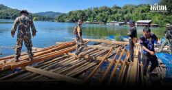 เฮ้ง โพสต์ พบแพค้าไม้ จนท.แกะรอยย้อนตามลำน้ำ เจอไม้เถื่อนอื้อ กลางเขื่อนสิริกิติ์