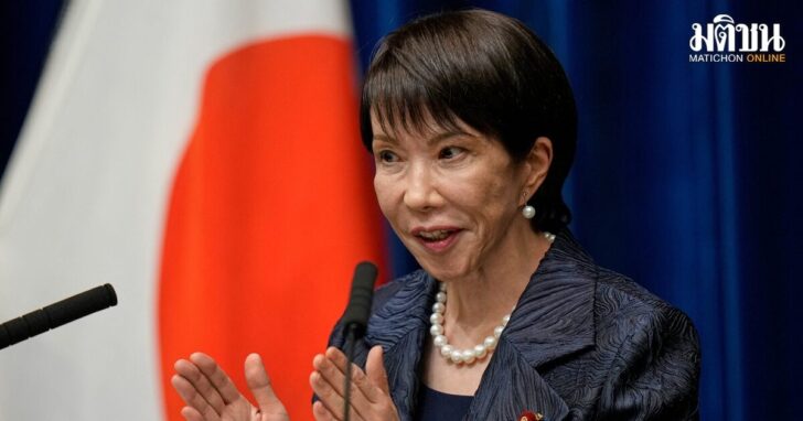 Japan's new PM Takaichi speaks during a press conference in Tokyo