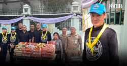 เล็ก ฝันเด่น ทำด้วยหัวใจ เป็นจิตอาสาดูแลปชช. ถวายความอาลัยพระพันปีหลวง