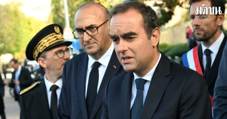 French PM Lecornu visits officials at National Police station in L'Hay-les-Roses