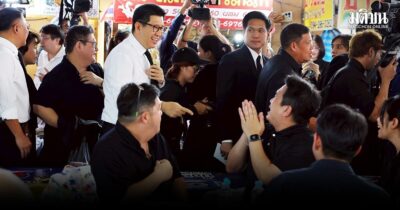 ขุนคลัง สำรวจตลาดนัดข้างกระทรวง ปลื้ม ปชช.ใช้คนละครึ่งพลัส จับจ่ายคึกคัก