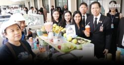 สันติ สำรวจตลาดริมคลองข้างทำเนียบ พบปชช.ใช้คนละครึ่งพลัส คึกคัก