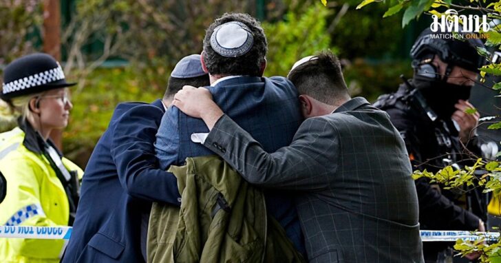 APTOPIX Britain Synagogue Stabbing