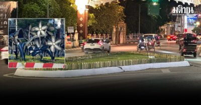 รื้อออกแล้ว ดอกไม้สีดำ งานยี่เป็งเชียงใหม่ เทศบาลเร่งปรับรูปแบบใหม่