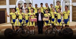 เสธ.หมึก เยี่ยมให้กำลังใจทัพนักจักรยานไทย คำรามซีเกมส์เป้าหมาย 6 ทอง
